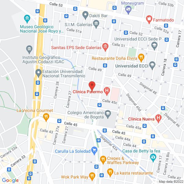 Mapa de Ochoa Carlos Y Cía. S. En C.