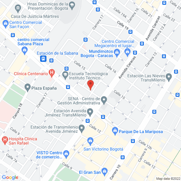 Mapa de Odal Inobiliaria Y Acesoria S.A.S