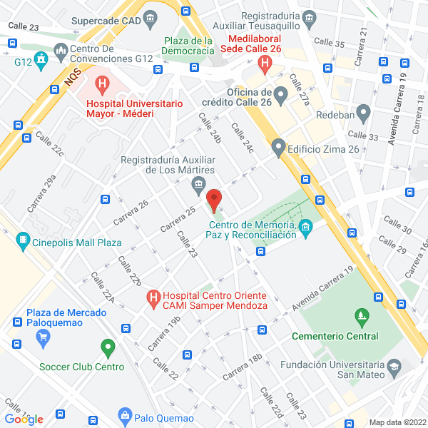 Mapa de Osma Hurtado