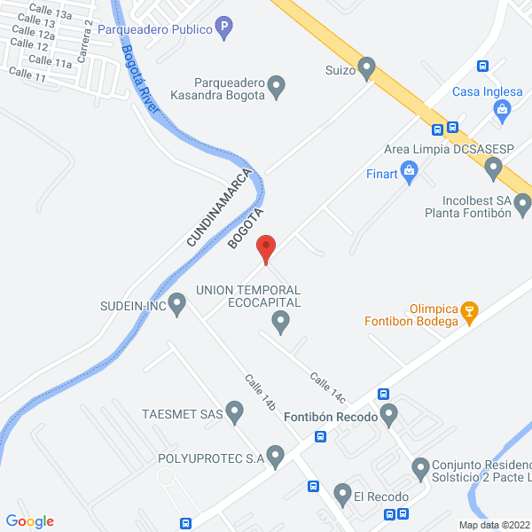 Mapa de Oxima Industrias Ltda.
