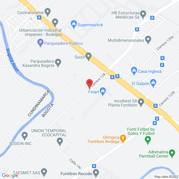 Mapa de Mercantíl Ferretera Ltda.