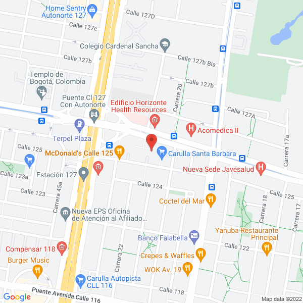 Mapa de Merecadental