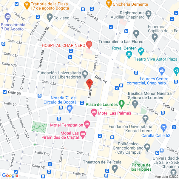Mapa de "Productividad Empresarial Sas"