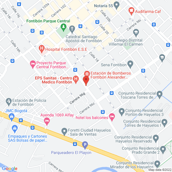 Mapa de Profesionales Diesel De Colombia Ltda