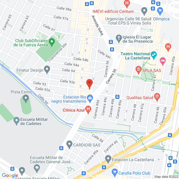 Mapa de Promitel Ltda.