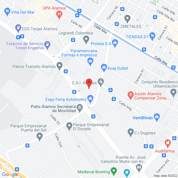 Mapa de Panamericana Outsourcing S.A.