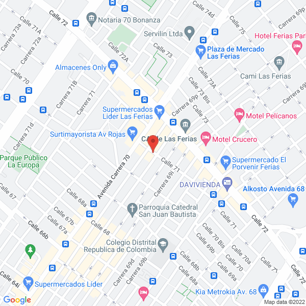Mapa de Papelería Milger S.A.S.