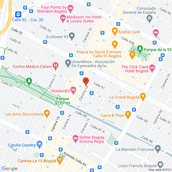 Mapa de Purapost S.A.S.