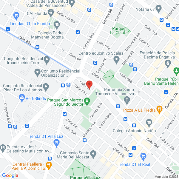 Mapa de Lubricentro Velasco