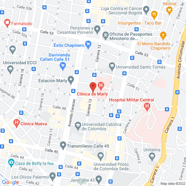 Mapa de Taborda Ramírez Luis Carlos