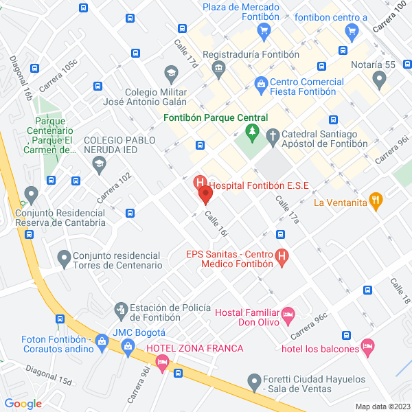 Mapa de Parqueadero Onil