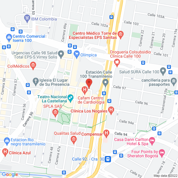 Mapa de Parroquia San Jose De Calanza