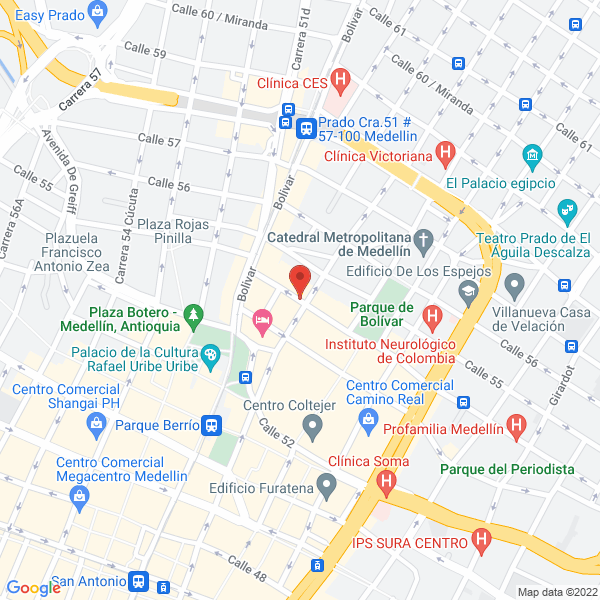 Map of Panaderia La 54