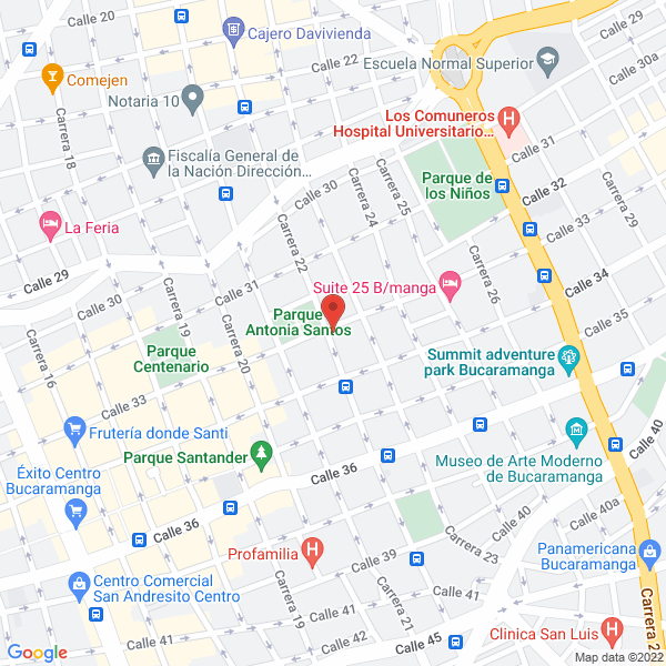 Map of Panadería La Preferida