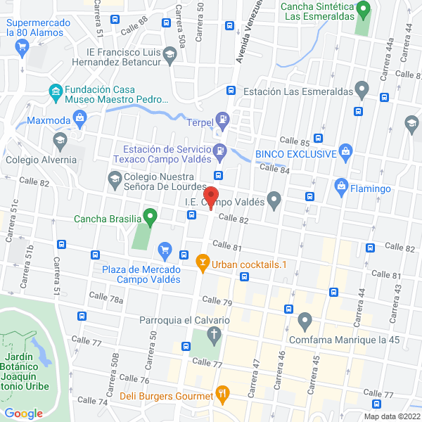 Map of Panaderia Lilipan