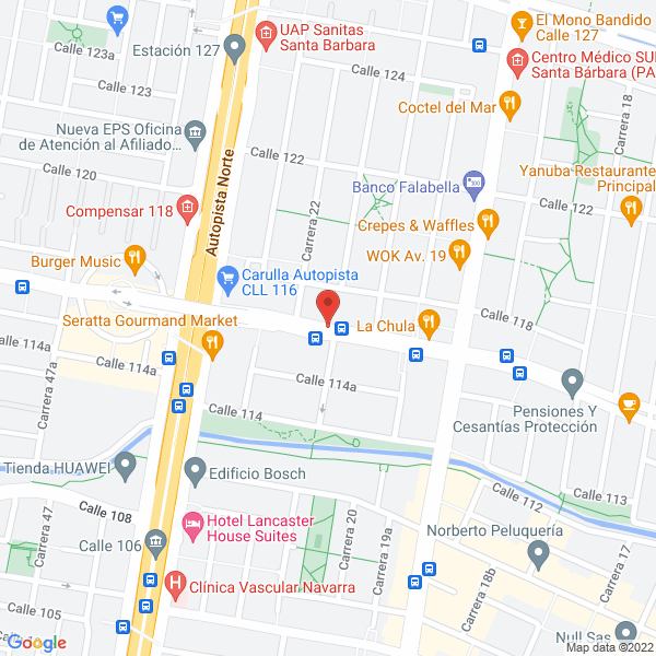 Mapa de Panadería Mayporé