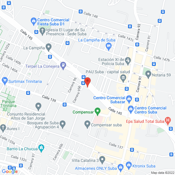 Mapa de Peraza Gaviria Míriam