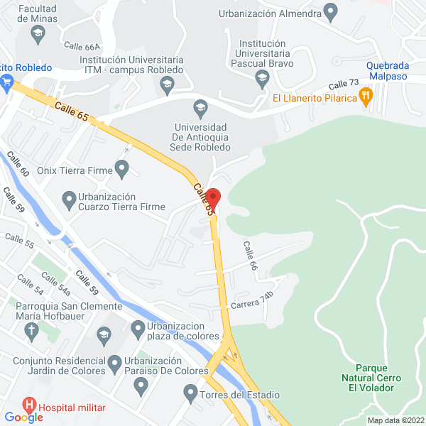 Map of Pereira Gonzalo