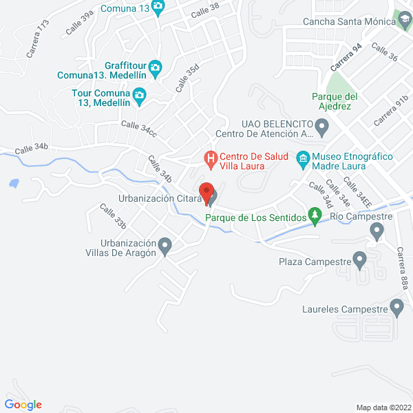 Map of Pet'S Fashion S.A.S.