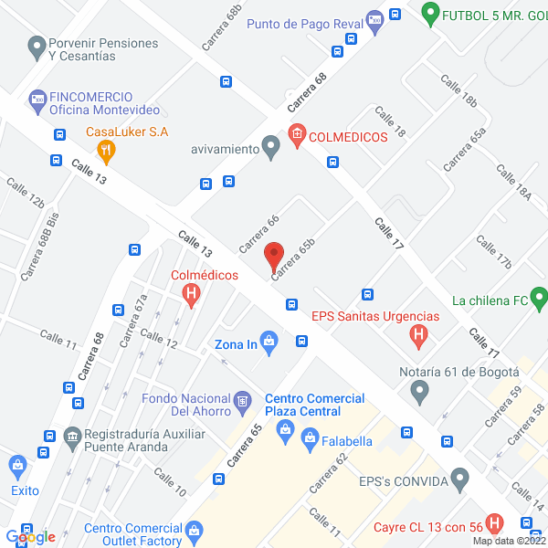 Mapa de Pharmetique S.A.
