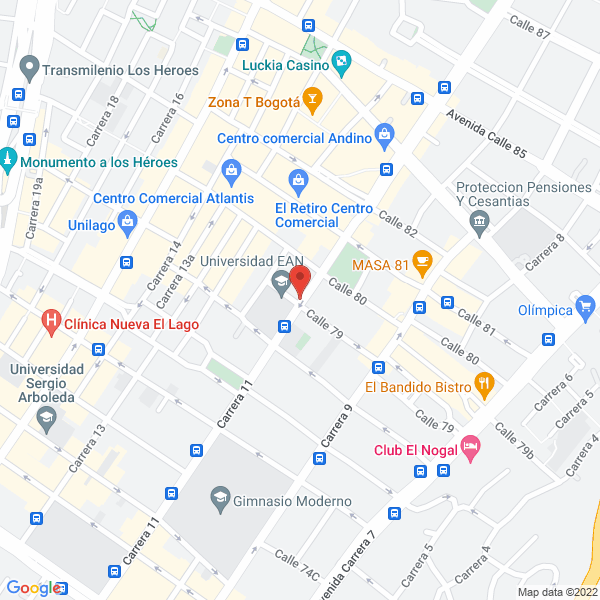 Mapa de Papelería Priamo