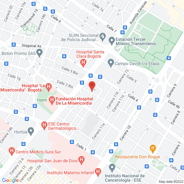 Mapa de Pietros Pizza