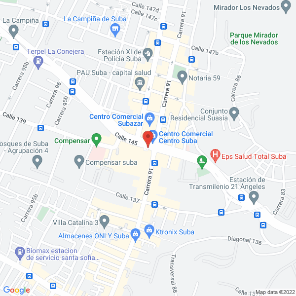 Mapa de Pillin Pillon