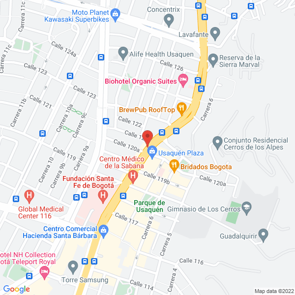 Mapa de Piñatas Manuelita Ltda.
