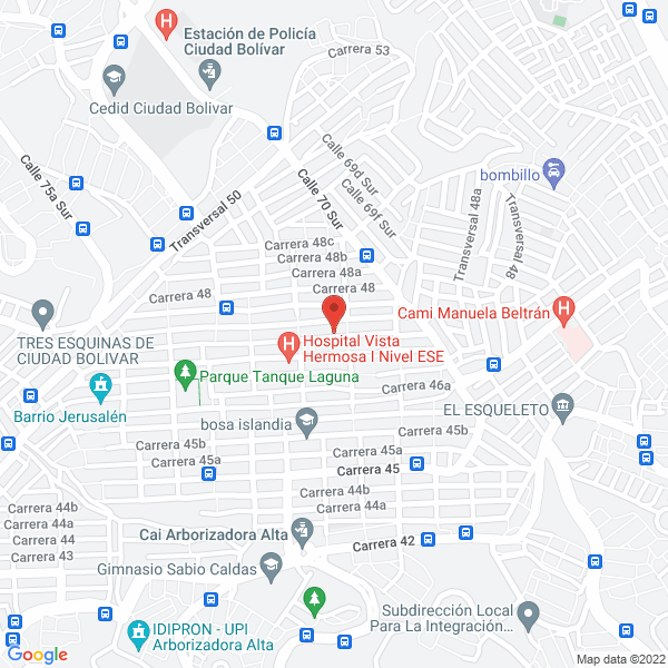 Mapa de Pulido Pinilla Franz Arlbey