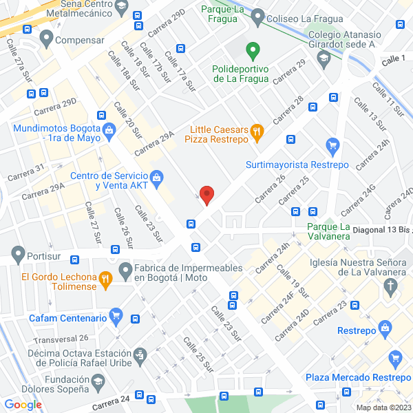Mapa de Pulpos Bandas Termofijadoras Neumáticas Y Revel