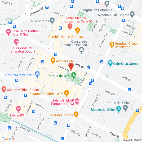 Mapa de Punto Enlace Empresarial S.A.S.