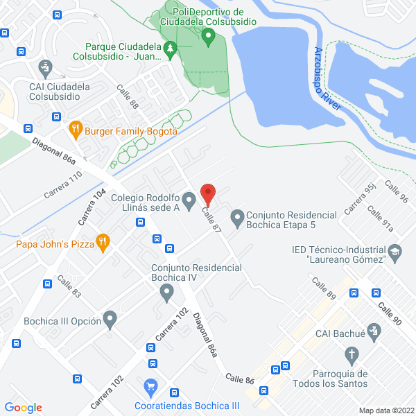 Mapa de A&J Servicios Técnicos
