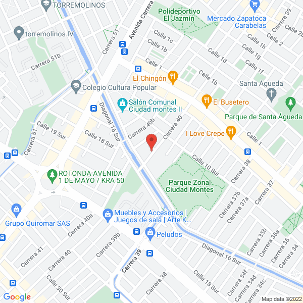 Mapa de A M Servi Todo