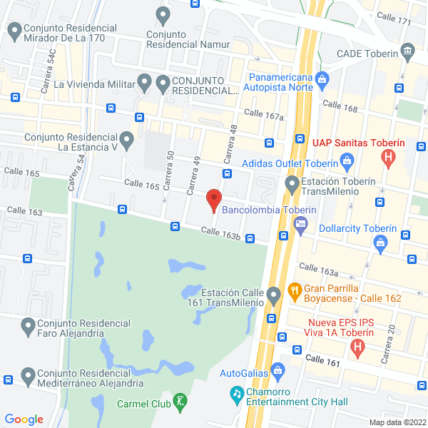 Mapa de A Ok Operador Logístico