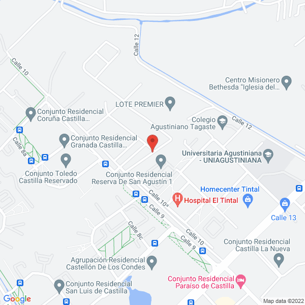 Mapa de A&V Global Servicios S.A.S.