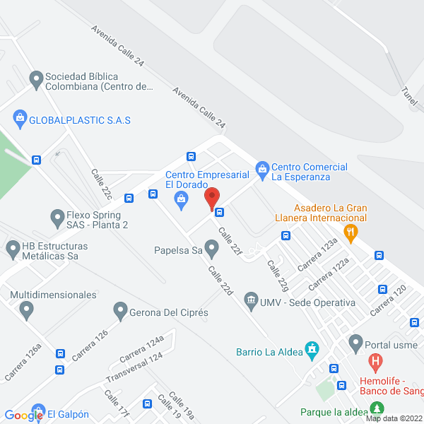 Mapa de 3Pl Logistics Solutions Colombia S.A.S.