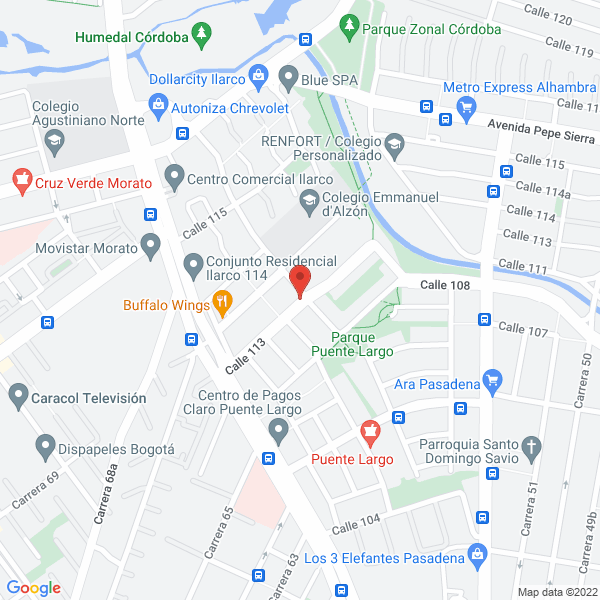 Mapa de A & P Arquitectura Y Proyectos E.U.