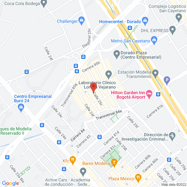 Mapa de A & P Soluciones Integrales