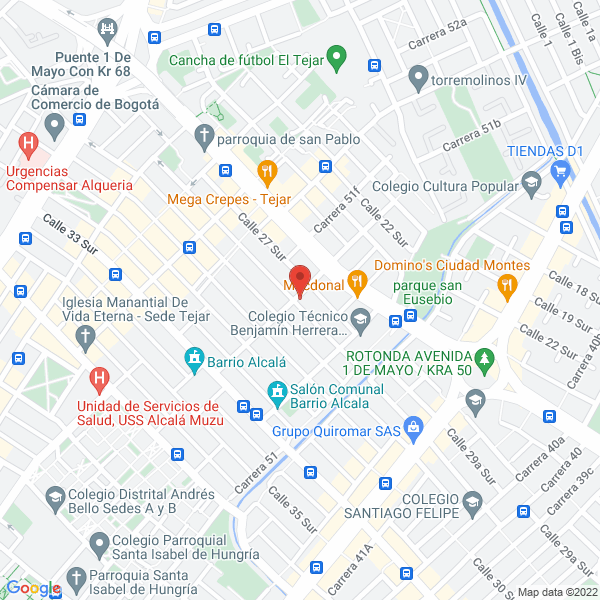 Mapa de Electropacheco Sas - Quiero Clientes