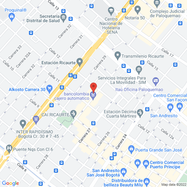 Mapa de A&C Provide Group S.A.S.