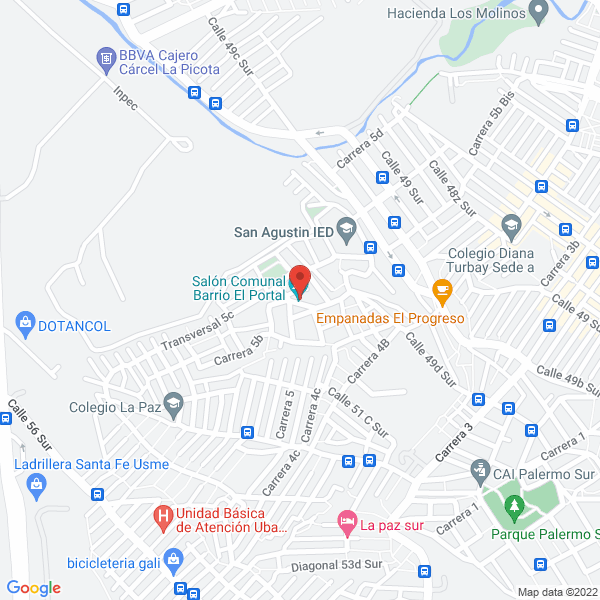 Mapa de A. & G. Herramientas Y Mecanizados S.A.S.