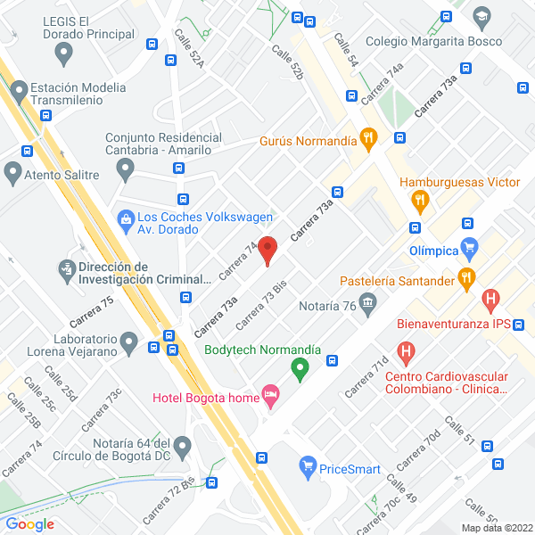 Mapa de A & S Asistencia Integra De Servicios S.A.S.