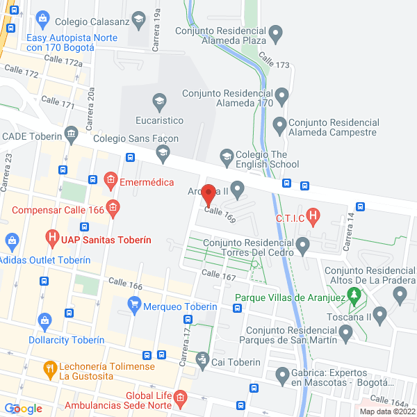 Mapa de A & S Consultores S.A.S.