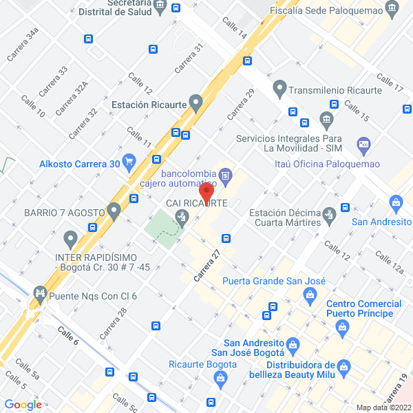 Mapa de A Todo Color Publicidad