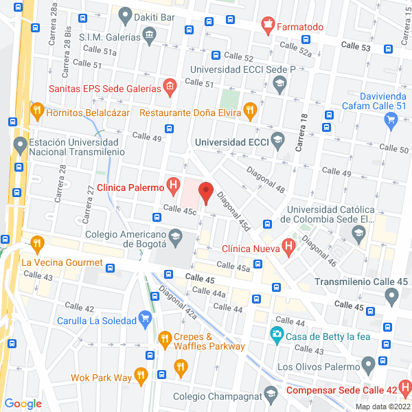 Mapa de Abc Arte Y Belleza Dental Emerdent