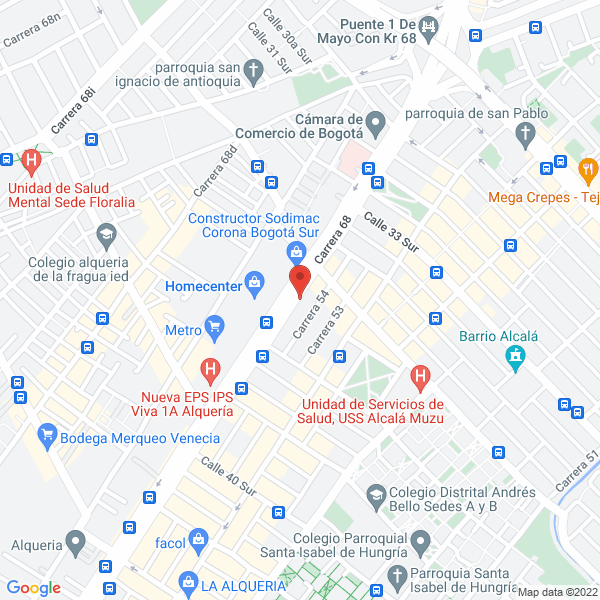 Mapa de Acabados Surtigres
