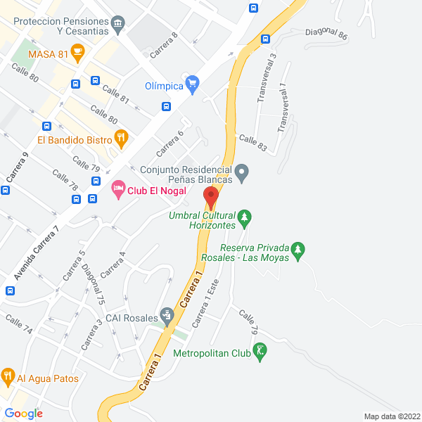 Mapa de Abogados Consultores Asociados Ltda