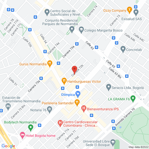 Mapa de Abba International Consulting S.A.S.
