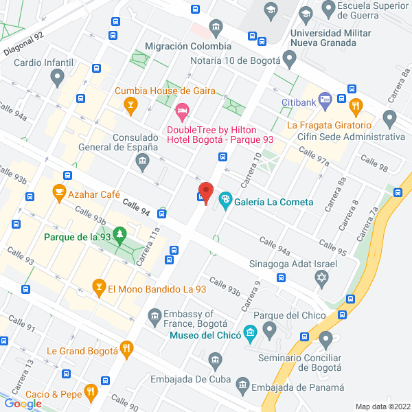 Mapa de Abbvie S.A.S.