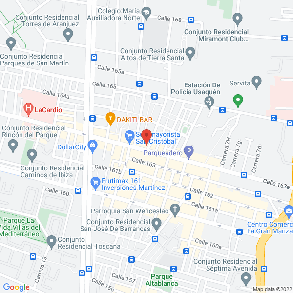 Mapa de Abc Acarreos As Trasteos